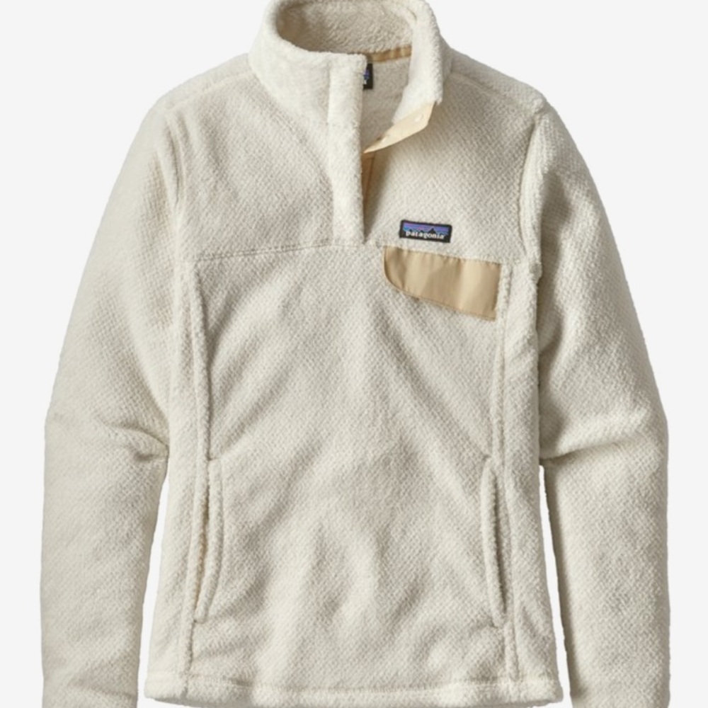 WHITE PATAGONIA FLEECE
